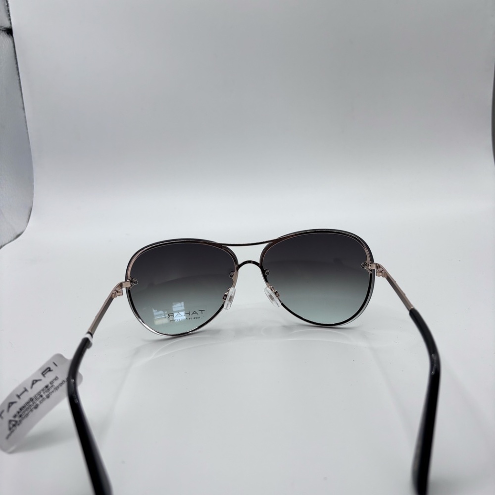 Tahari Women's Cat-Eye Aviator Oversized Sunglasses - Picture 6 of 9